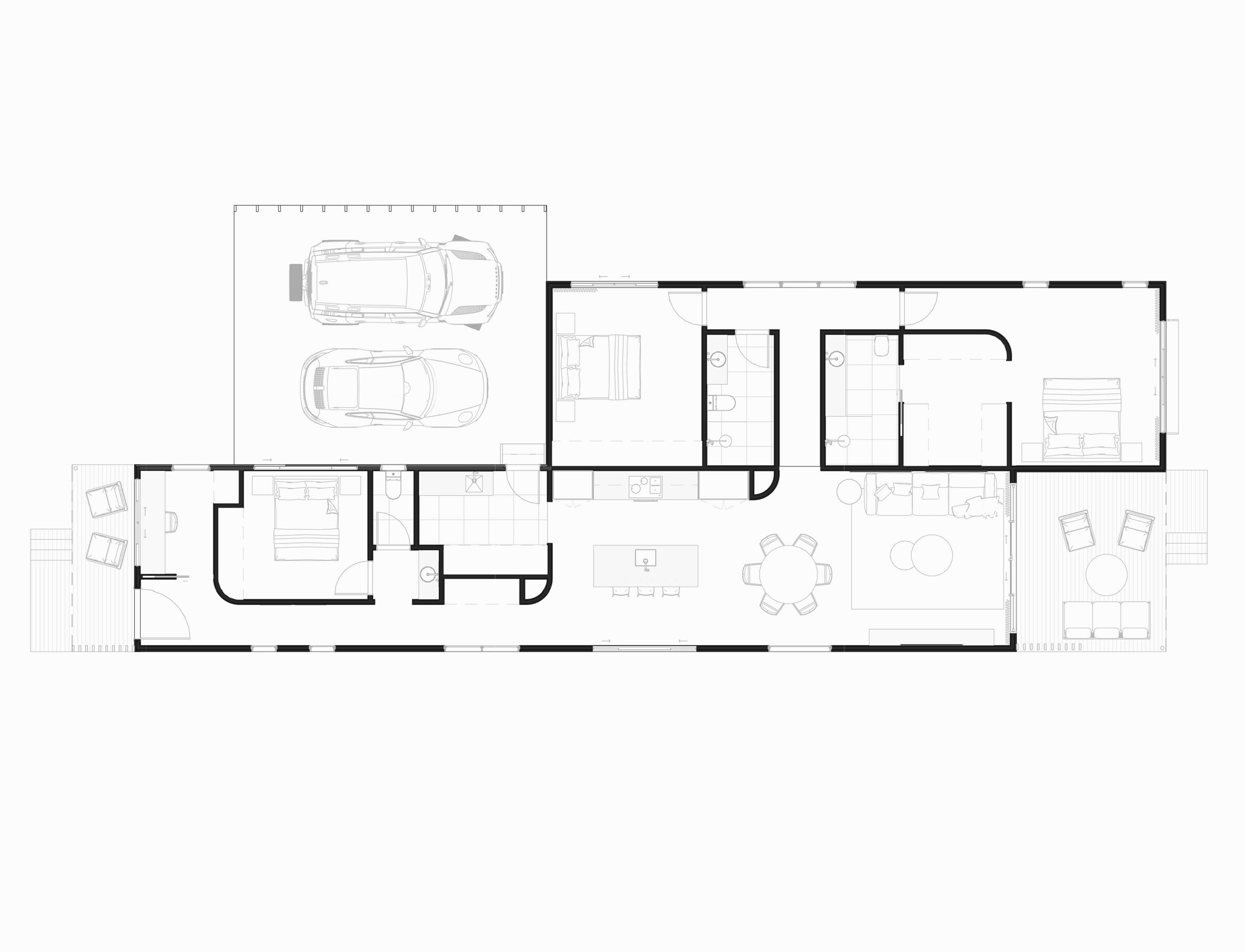 Cove 3 Bed Floor Plan