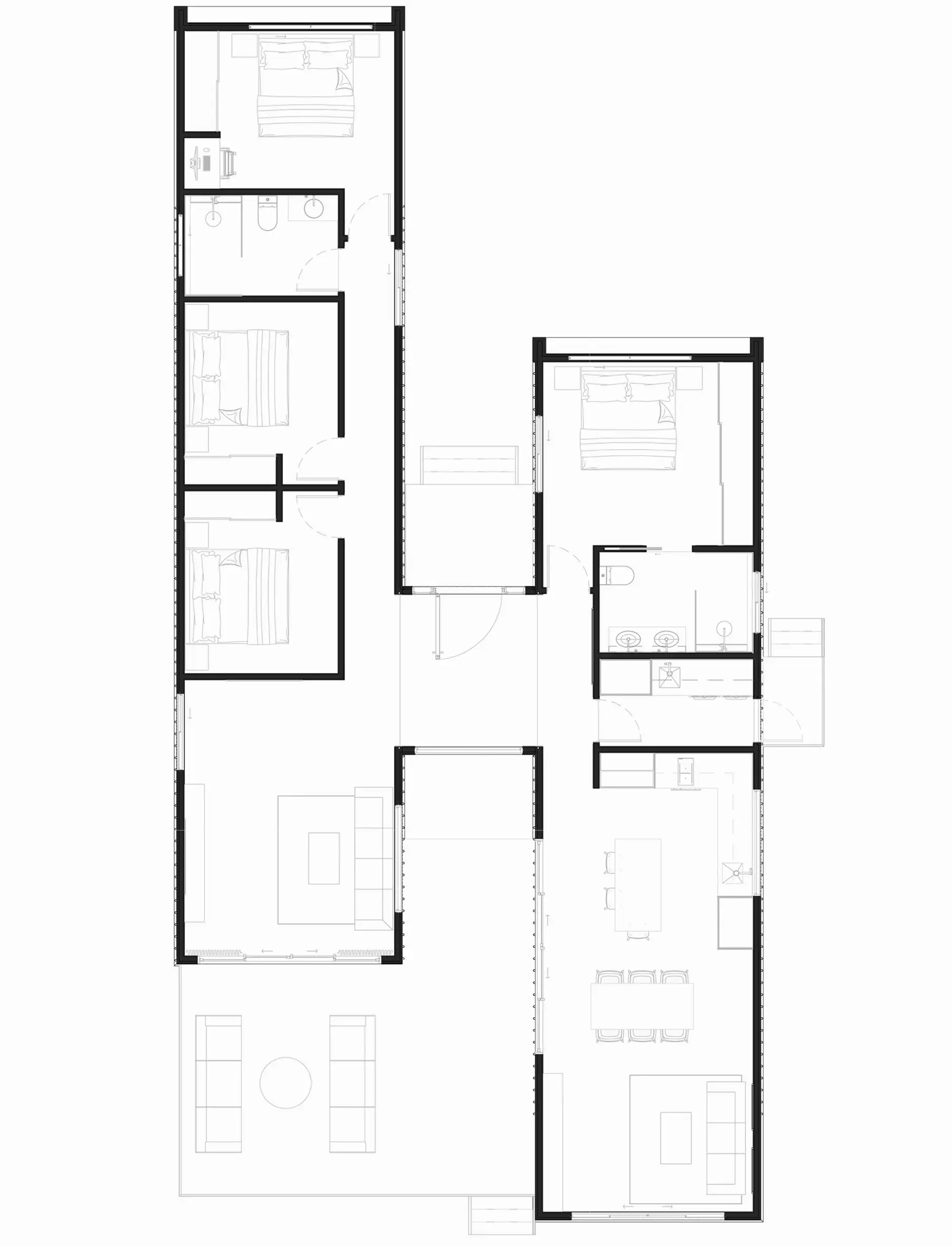 Hyatt 4 Bedroom Design Large Plan