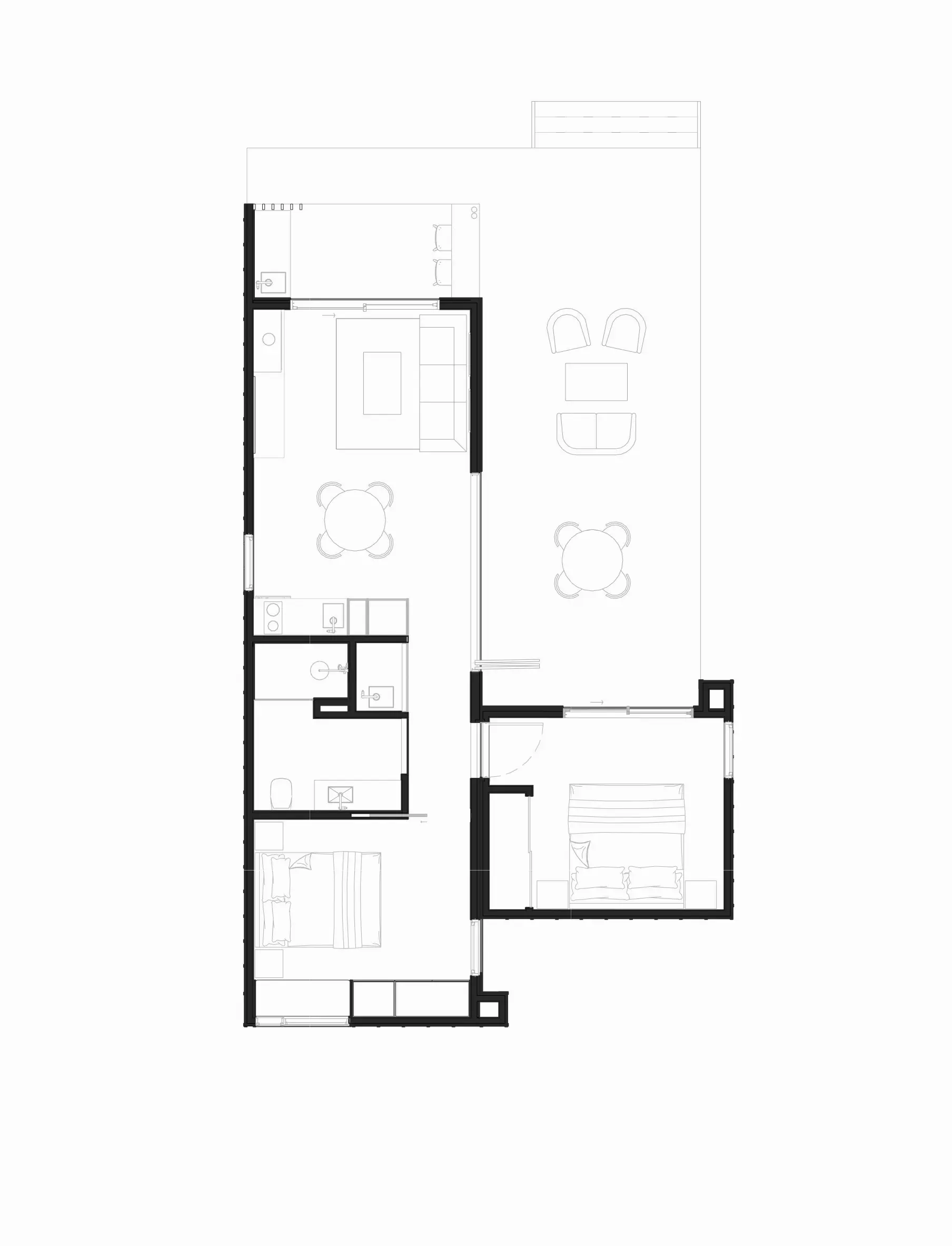 Whitsunday 2 Bed Medium Plan