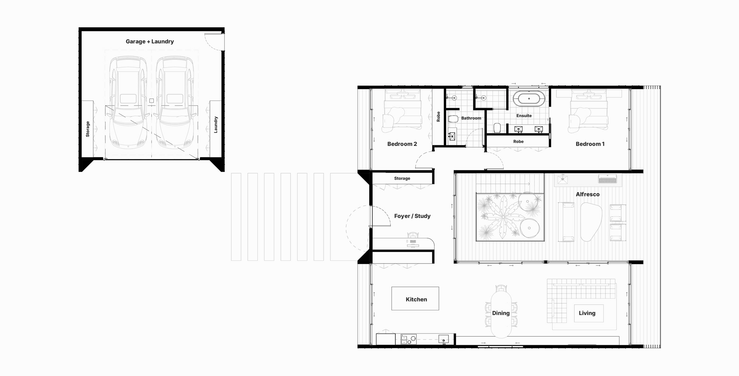Hyatt 3 Bedroom Floor Plan