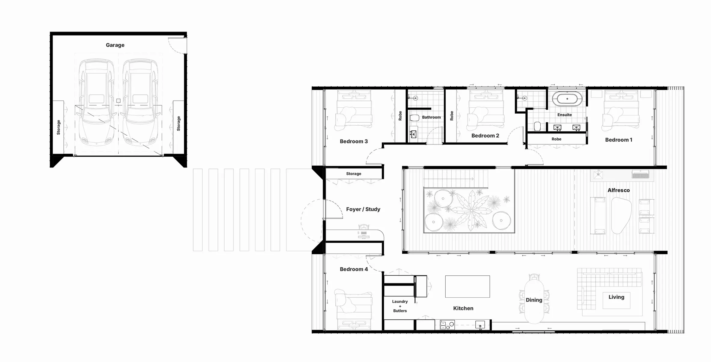 Halcyon 5 Bedroom Floor Plan