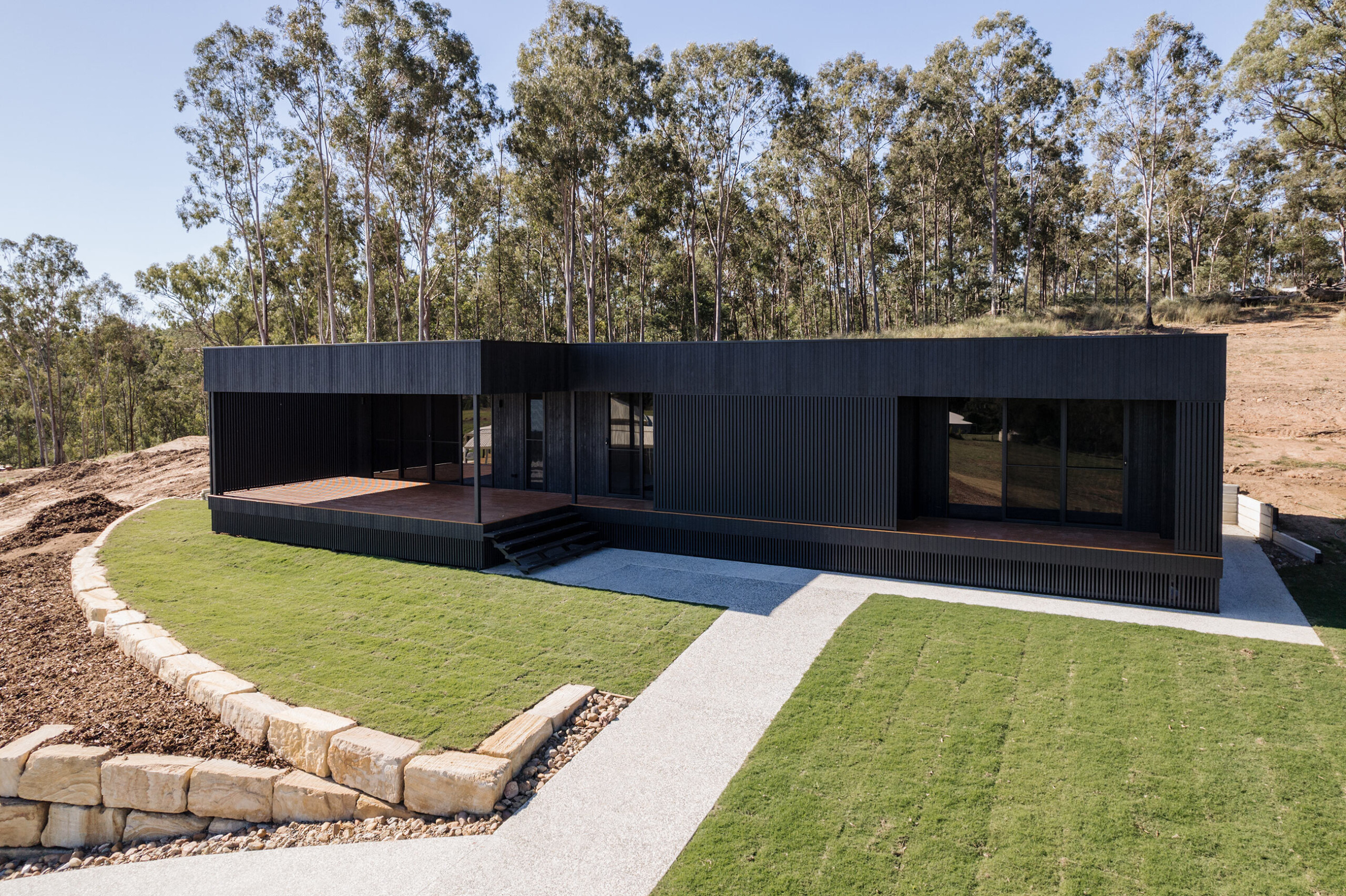 Prefab home exterior in the Gold Coast