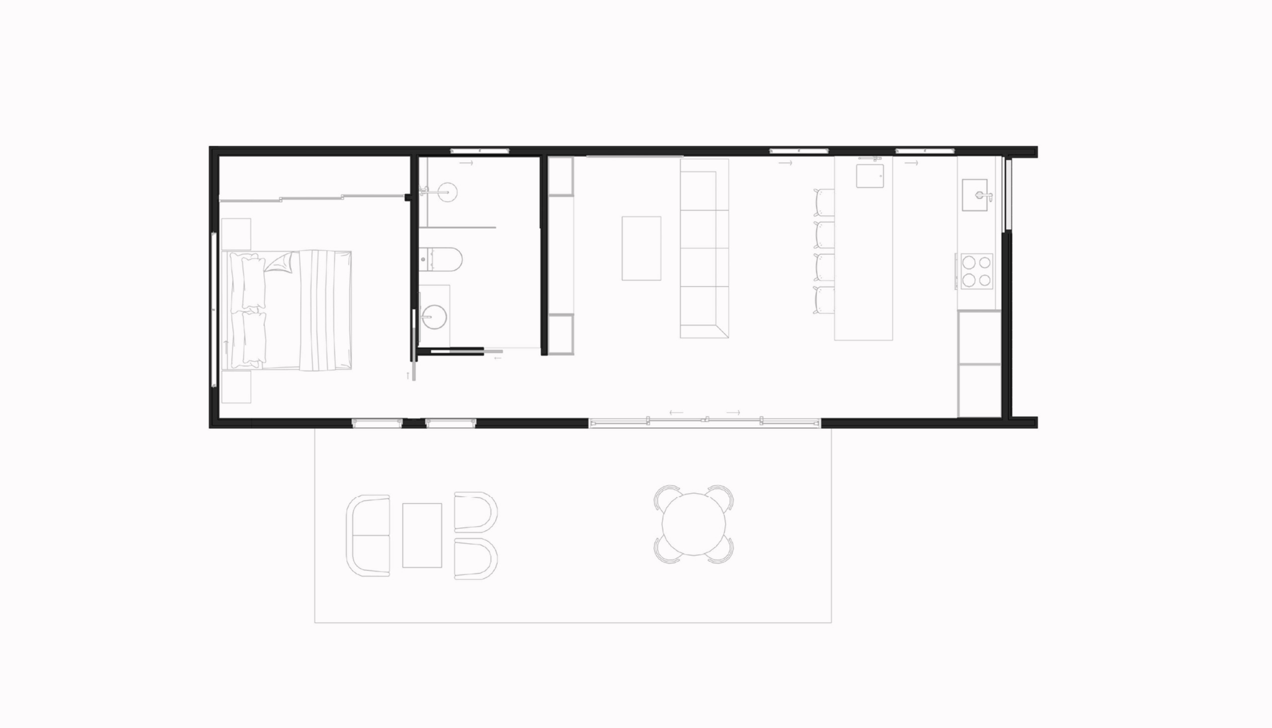 Passive floor plan